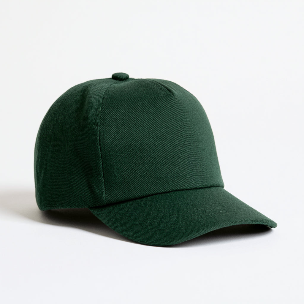 Gorras de Béisbol-Algodón-29 x 20 x 14 cm-Verde bosque-Clásico
