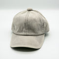 Gorras de Béisbol-Algodón-29 x 20 x 12 cm-Gris marfil lavado-Clásico