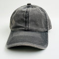 Gorras de Béisbol-Algodón-29 x 20 x 13 cm-Gris antracita lavado-Vintage