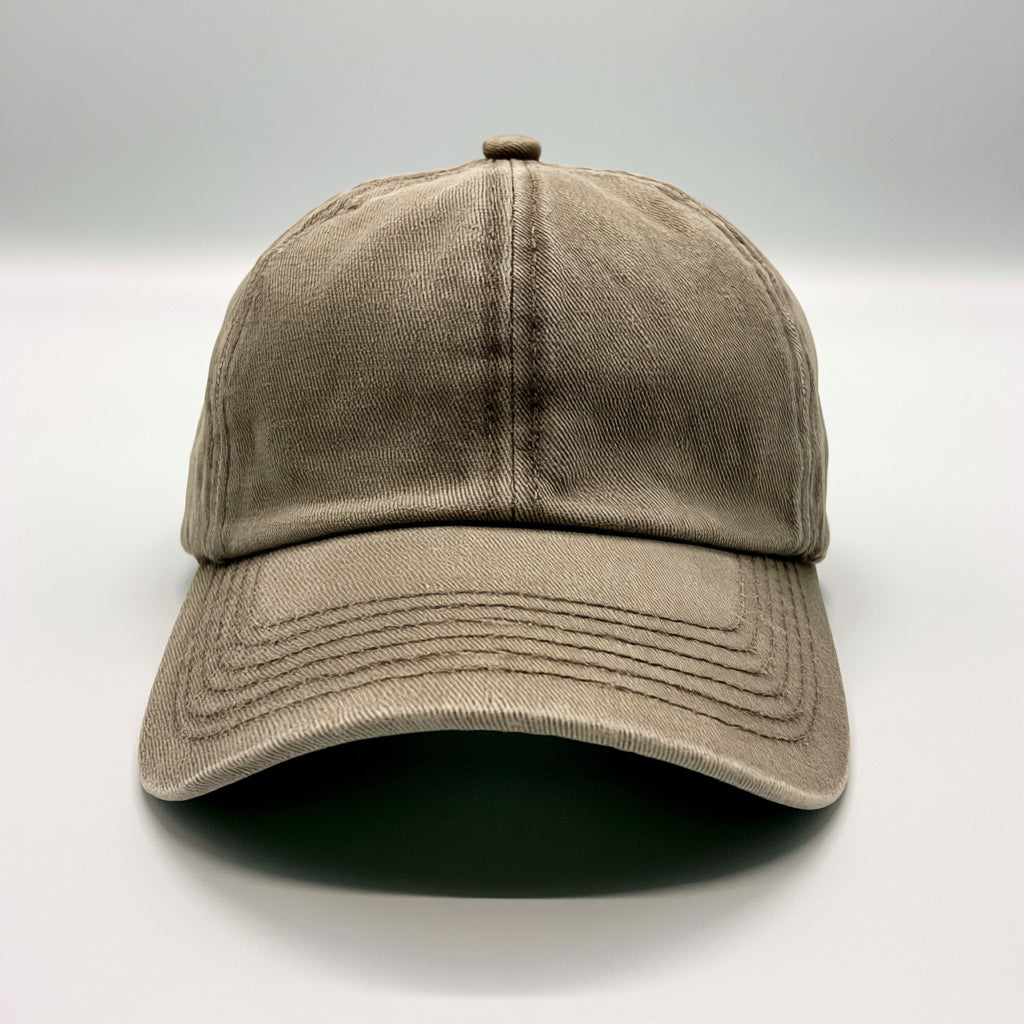 Gorras de Béisbol-Algodón-29 x 21 x 13 cm-Caqui arena-Clásico
