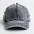 Gorras de Béisbol-Algodón-28 x 20 x 12 cm-Gris acero lavado-Urbano